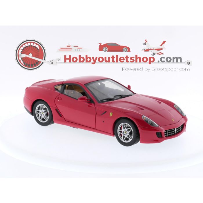 Schaal 1:18 Hot Wheels Ferrari 599 GTB 2006 #3435
