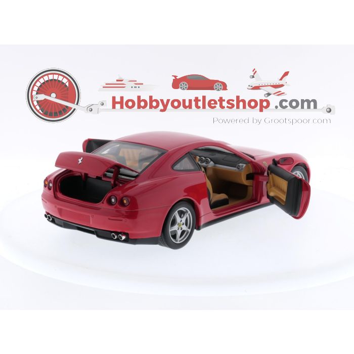 Schaal 1:18 Hot Wheels Ferrari 612 Scaglietti 2003 #3436