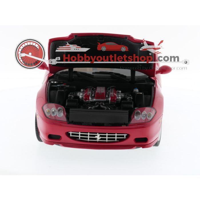 Schaal 1:18 Hot Wheels C7522 Elite 2005 Ferrari SuperAmerica 575M Maranello LE Rosso Corsa #3427