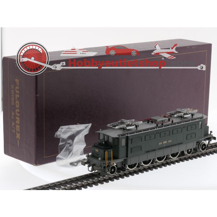 Schaal H0 Fulgurex 2006 elektrische locomotief Ae 4/7 van de SBB OPTISCHE SCHADE / OPTICAL DAMAGE #P138