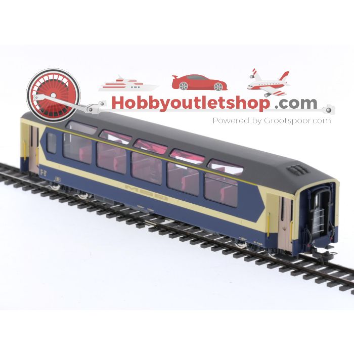 Schaal H0m Fulgurex 4114/1 panoramawagen 1e klas 114 van de MOB. OPTISCHE SCHADE / OPTICAL DAMAGE #P146