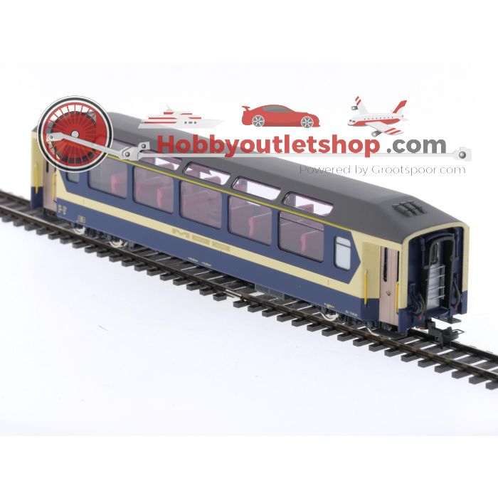 Schaal H0m Fulgurex 4114/1 panoramawagen 1e klas 114 van de MOB. OPTISCHE SCHADE / OPTICAL DAMAGE #P146