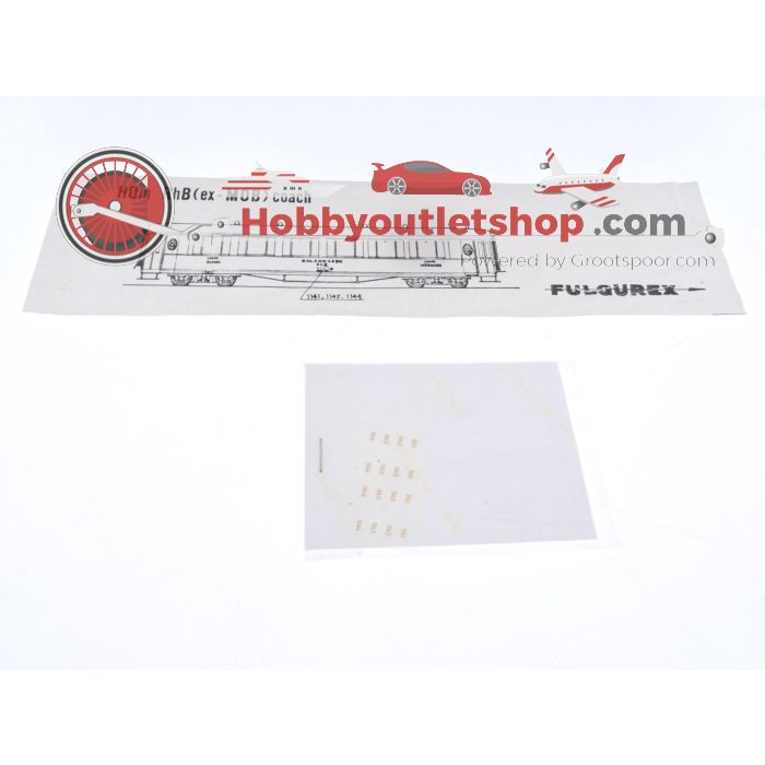 Schaal H0m Fulgurex 4101/1 salonwagen 1e klas 201 van de RhB. OPTISCHE SCHADE / OPTICAL DAMAGE  #P150