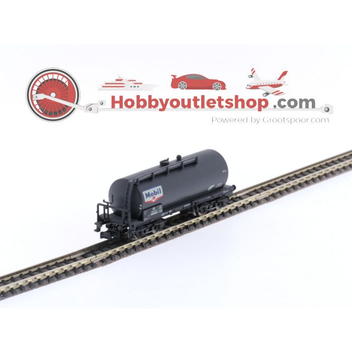 Schaal N Minitrix 15508 set ketelwagens van de DB #5508