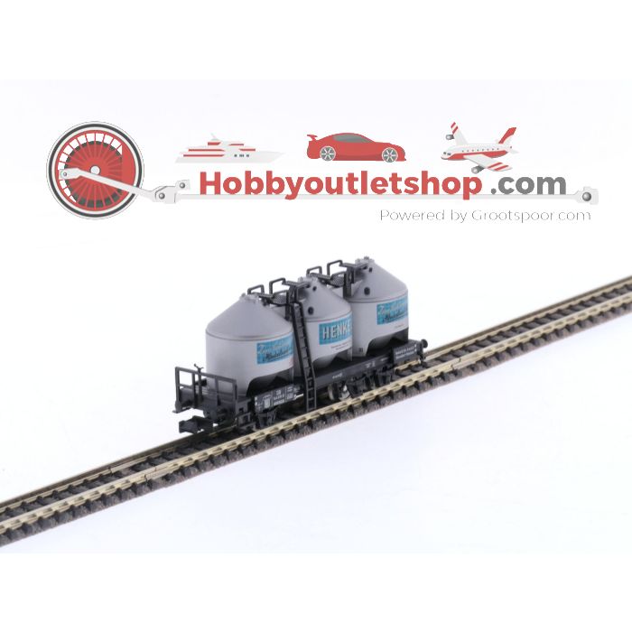Schaal N Minitrix 15190 & 15193 silowagen & stofcontainerwagen an de DB #5512 - sku: 20240328094657 - Gebraucht - Wie Neu - Bild 8
