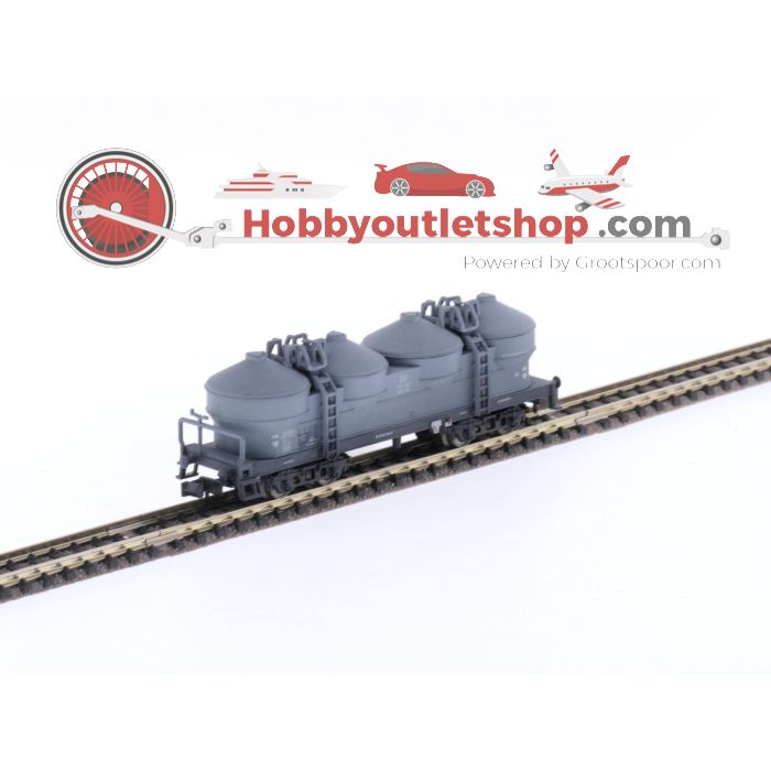 Schaal N Minitrix 15190 & 15193 silowagen & stofcontainerwagen an de DB #5512 - sku: 20240328094657 - Gebraucht - Wie Neu - Bild 11