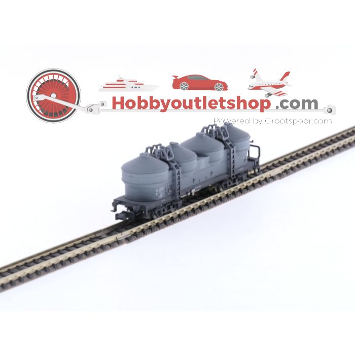 Schaal N Minitrix 15190 & 15193 silowagen & stofcontainerwagen an de DB #5512 - sku: 20240328094657 - Gebraucht - Wie Neu - Bild 12