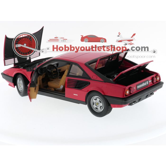 Schaal 1:18 Hot Wheels Ferrari Mondial 8 1982 #3440 - sku: 20240328050703 - Used - Very good condition - Photo 8