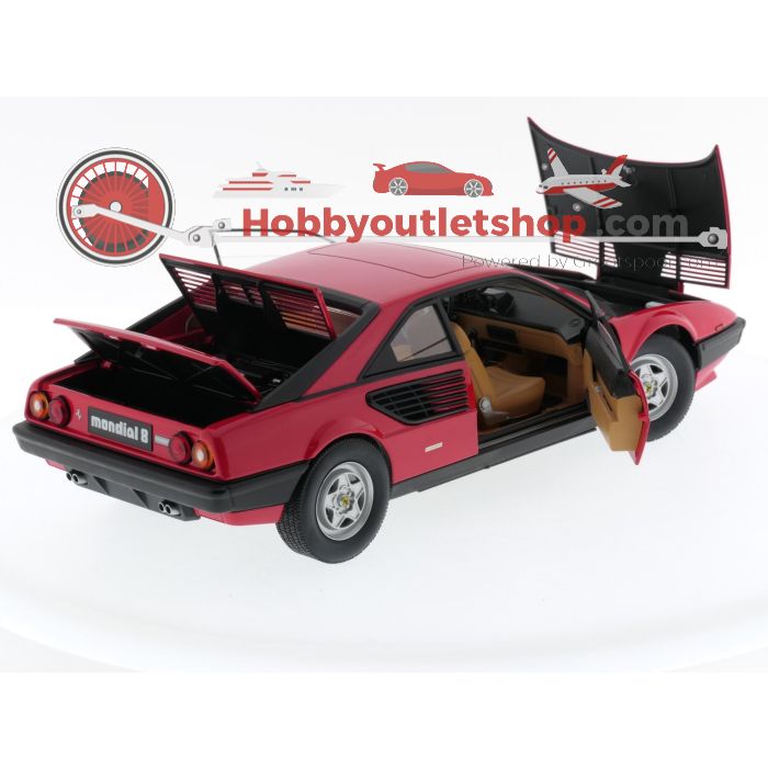 Schaal 1:18 Hot Wheels Ferrari Mondial 8 1982 #3440 - sku: 20240328050703 - Used - Very good condition - Photo 9