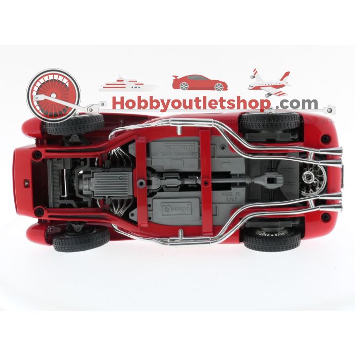 Schaal 1:18 Bburago Ferrari 250 Testa Rossa 1957 #3450 - sku: 20240329030510 - Used - Good condition - Photo 11