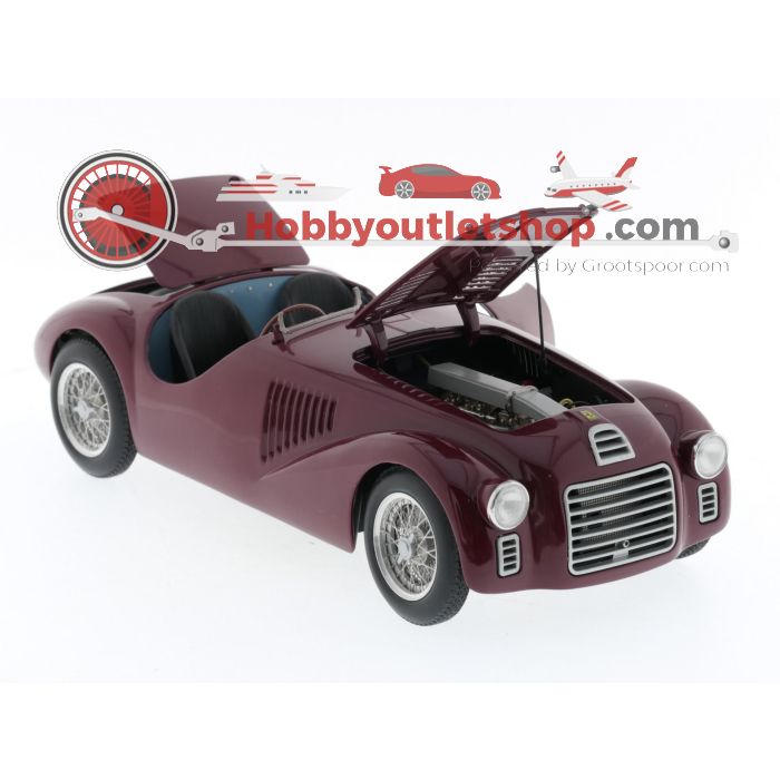 Schaal 1:18 Hot Wheels Ferrari 125 S 1947 #3451 - sku: 20240329032241 - Gebruikt - Goede staat - Afbeelding 7