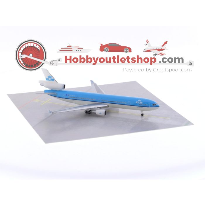 Schaal 1:500 Herpa 518437 McDonnell Douglas MD-11 en Herpa 503303 KLM  McDonnell Douglas MD-11 #3461 - sku: 20240402120452 - Neu - Neuer Zustand - Bild 3