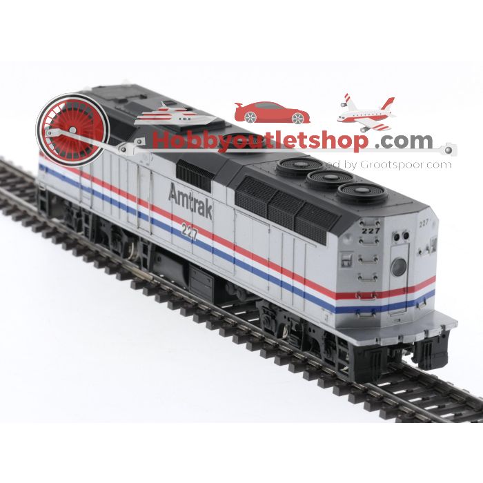 Schaal H0 Spectrum en Athearn set diesel locomotieven van Amtrak #3463