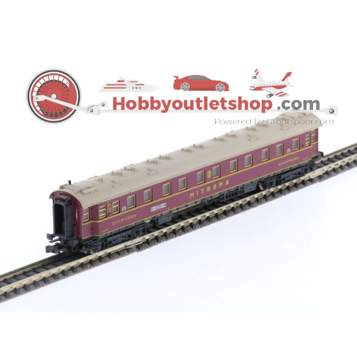 Schaal N Minitrix 51308300, 51315300 en 51315400 set personenrijtuigen van de DRG #3468