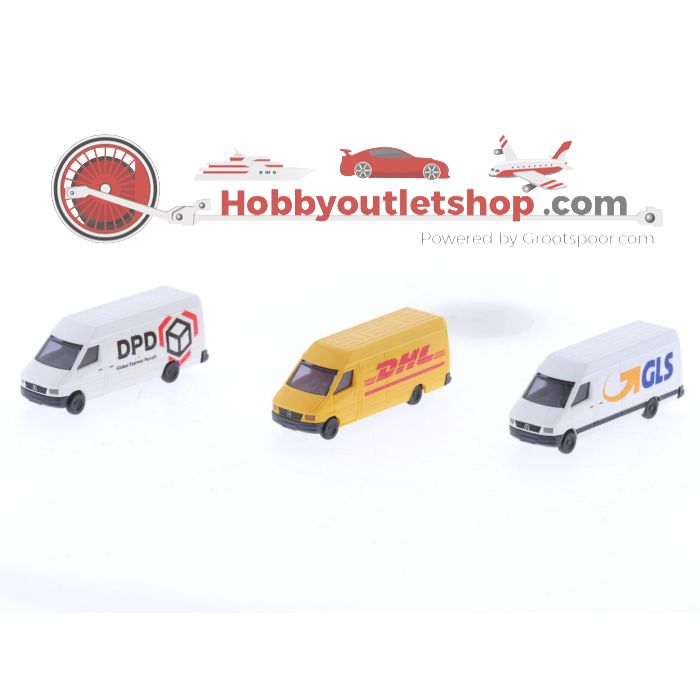 Schaal N Faller 2205 bouwpakket suppermarkt met 37104 voorbijgangers set XL en 3 bestelbussen #5521 - sku: 20240409022048 - Gebruikt - Zo goed als nieuw - Afbeelding 6