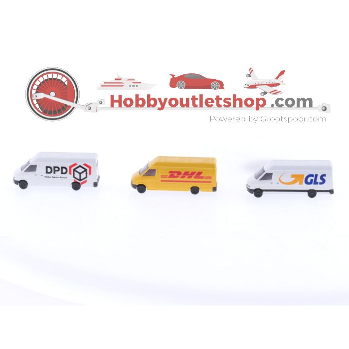 Schaal N Faller 2205 bouwpakket suppermarkt met 37104 voorbijgangers set XL en 3 bestelbussen #5521 - sku: 20240409022048 - Gebruikt - Zo goed als nieuw - Afbeelding 7