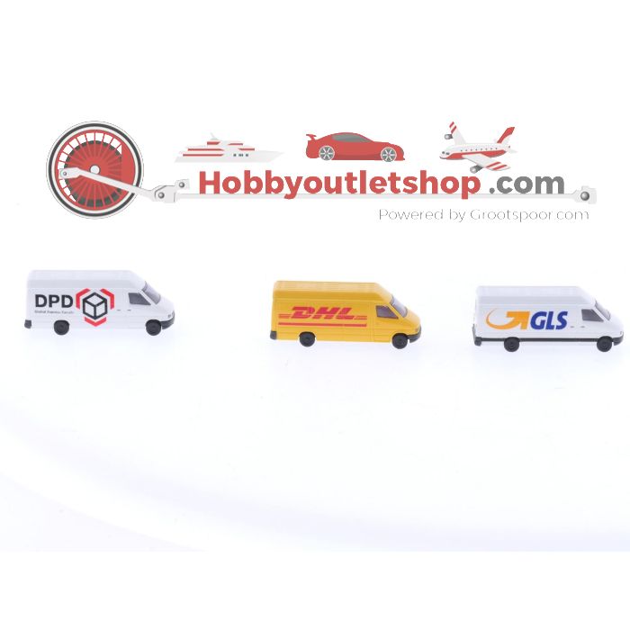 Schaal N Faller 2205 bouwpakket suppermarkt met 37104 voorbijgangers set XL en 3 bestelbussen #5521 - sku: 20240409022048 - Gebruikt - Zo goed als nieuw - Afbeelding 10