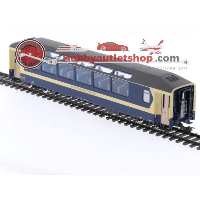 Schaal H0m Fulgurex 4114/2 panoramawagen 2e klas 220 van de MOB. OPTISCHE SCHADE / OPTICAL DAMAGE #P155