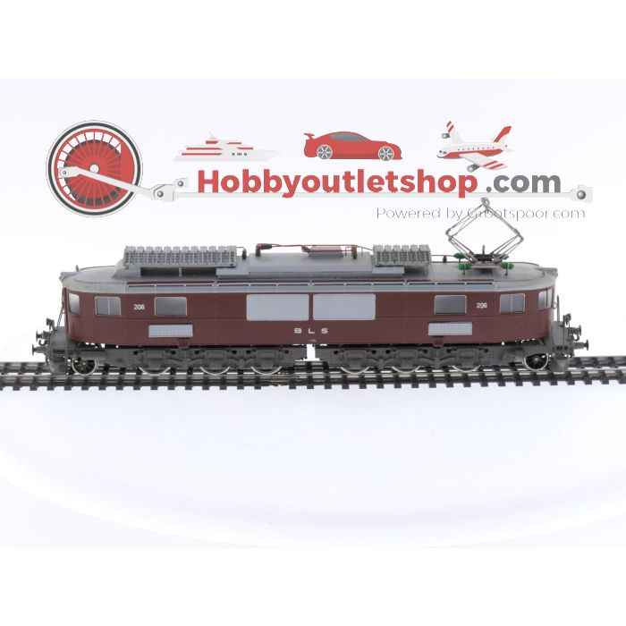 Verwendeter Maßstab H0 Fulgurex Swiss BLS Ae 6/8 Nr. 206