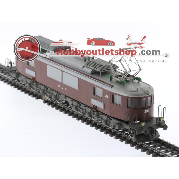 Verwendeter Maßstab H0 Fulgurex Swiss BLS Ae 6/8 Nr. 206