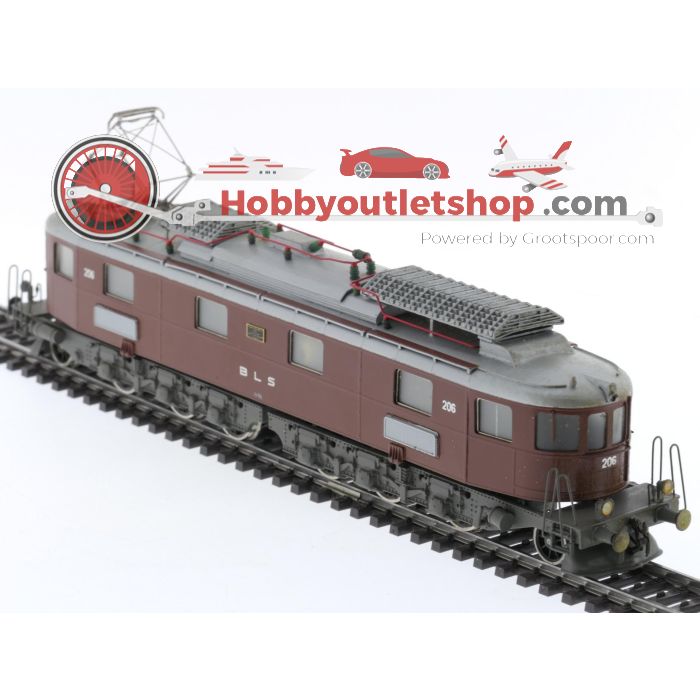 Schaal H0 Fulgurex elektrische locomotief Swiss BLS Ae 6/8 No. 206 van de BLS. OPTISCHE SCHADE / OPTICAL DAMAGE #P157 - sku: 20240406032929 - Gebraucht - Guter Zustand - Bild 5