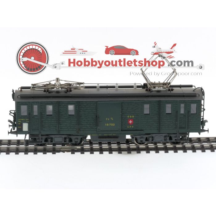 Schaal H0 SMF AG A312A/2 bagagerijtuig Fe 4/4 van de SBB. OPTISCHE SCHADE / OPTICAL DAMAGE #P158