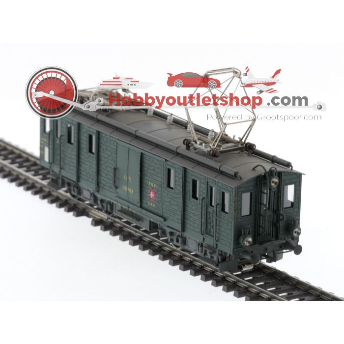 Schaal H0 SMF AG A312A/2 bagagerijtuig Fe 4/4 van de SBB. OPTISCHE SCHADE / OPTICAL DAMAGE #P158