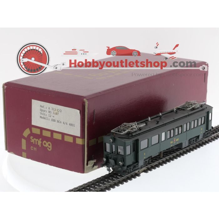 Schaal H0 SMF AG A313C/2 elektrisch motorrijtuig BCe 4/4 4802 van de SBB #P159