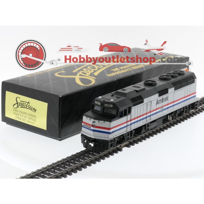 Schaal H0 Bachmann Spectrum 87017 EMD F40PH diesel locomotief van de Amtrek #5519 - sku: 20240409122653 - Gebruikt - Zo goed als nieuw - Afbeelding 11