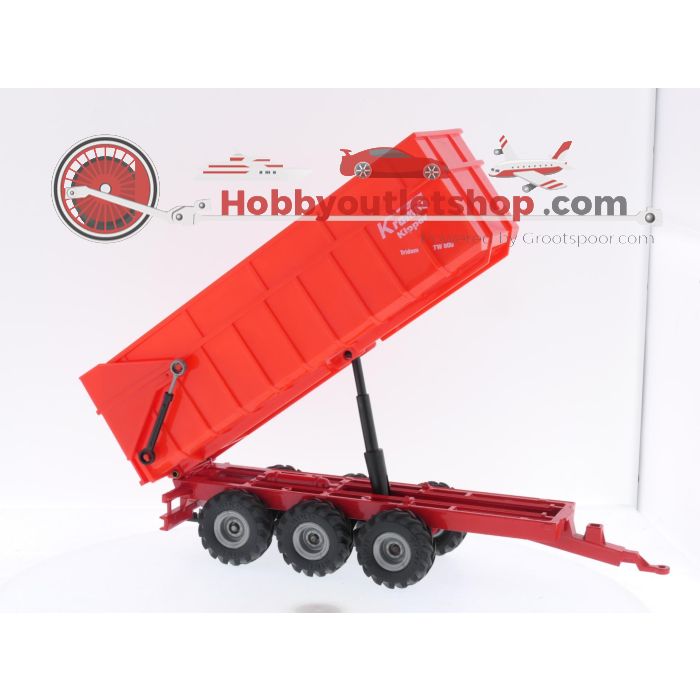  Schaal 1:32 SIKU 2966 Krampe TW 800 Muldenkipper rood #3493