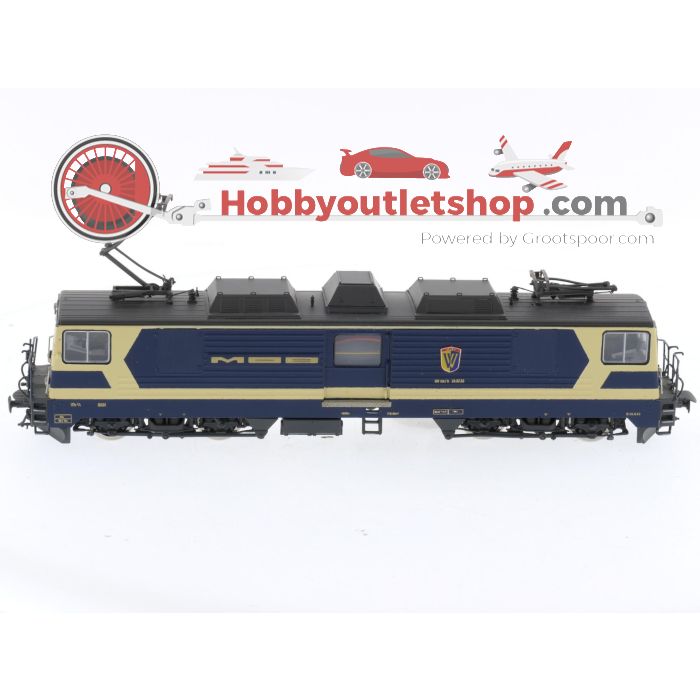 Schaal H0m Fulgurex 4113 elektrische locomotief GDe 4/4 6001 van de MOB #P160