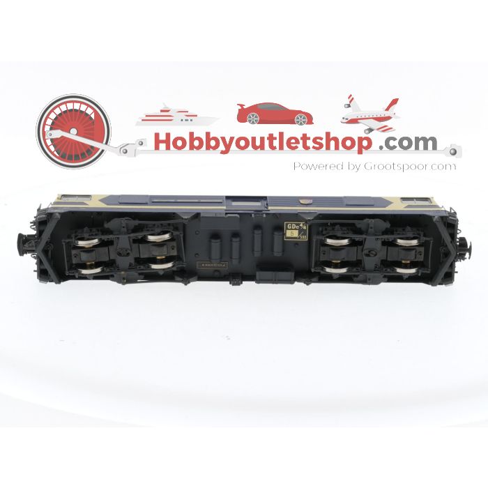 Schaal H0m Fulgurex 4113 elektrische locomotief GDe 4/4 6001 van de MOB #P160
