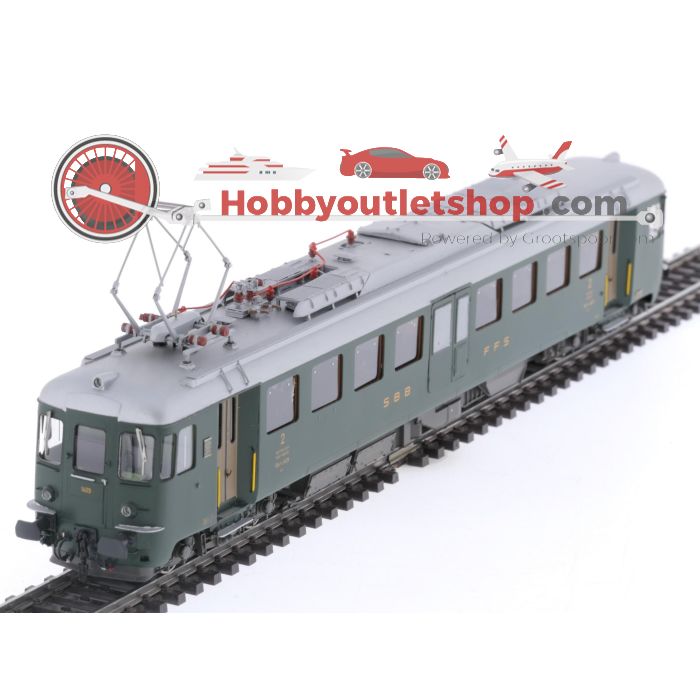 Schaal H0 Lemaco H0-012 elektrisch treinstel RBe 4/4 1409 van de SBB #P166