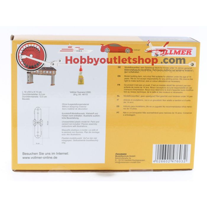 Schaal N Vollmer 47603 portaal seinhuis #5550 - sku: 20240416012934 - New - Photo 4