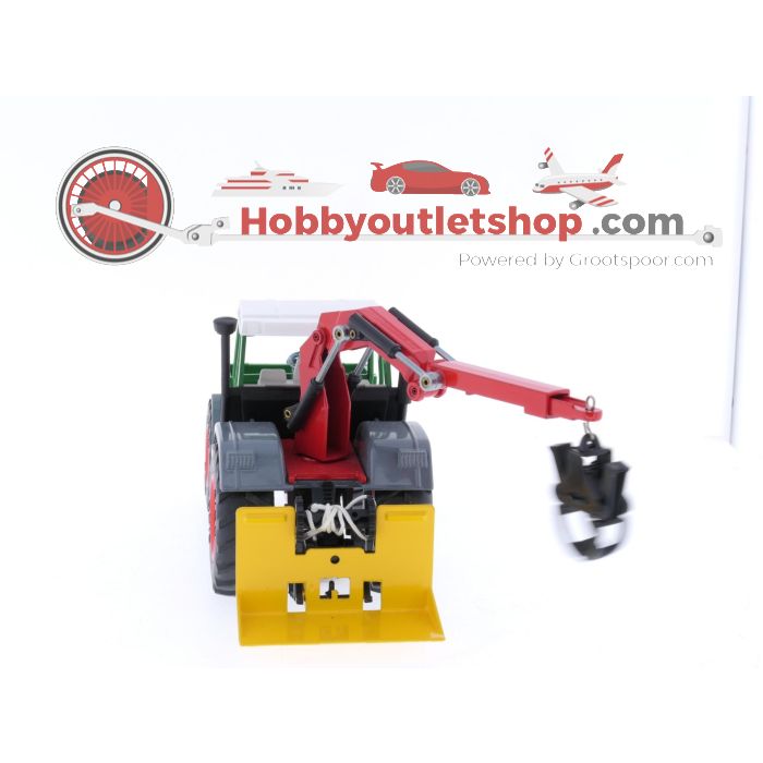 Schaal 1:32 SIKU 3857 Fendt Xylon Bosbouwtractor #4002