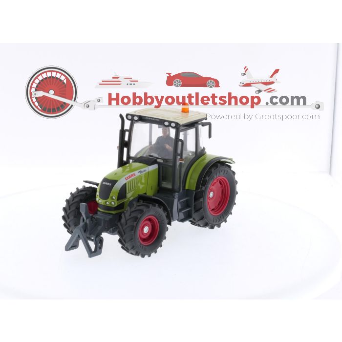 Schaal 1:32 SIKU 7605 Claas Ares 697 ATZ + 2265 - Claas grootvlak maaimachine #4001