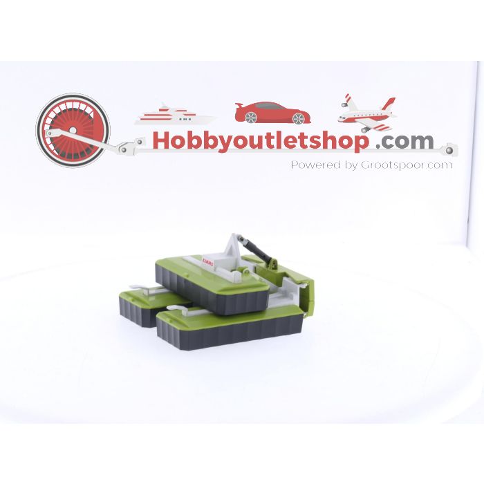 Schaal 1:32 SIKU 7605 Claas Ares 697 ATZ + 2265 - Claas grootvlak maaimachine #4001