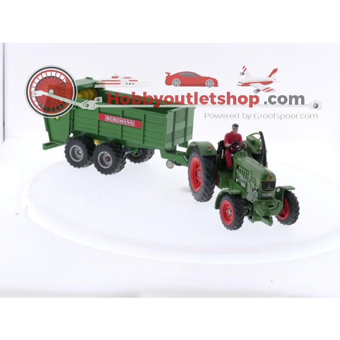 Schaal 1:32 Siku 2964 Bergmann meststrooier + Siku 3462 Deutz D 9005 #4021 - sku: 20240419093346 - Gebruikt - Zo goed als nieuw - Afbeelding 4
