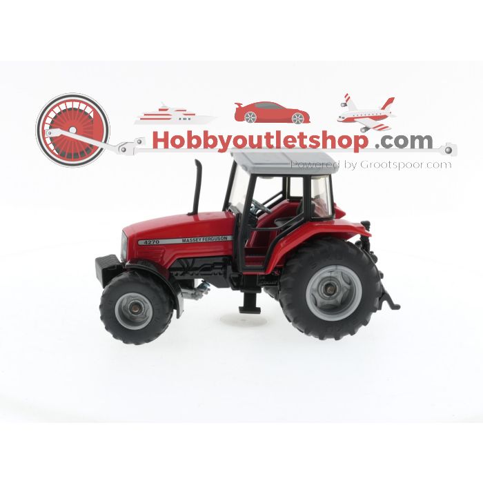 Schaal 1:32 Siku 4270 Massey Ferguson S02654X &  Siku 2450 Strautmann Voermengwagen #4025