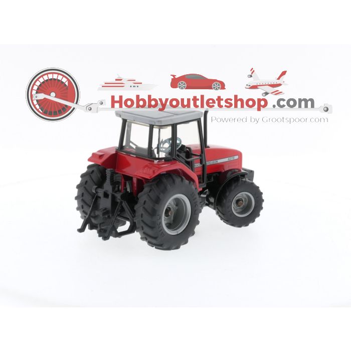 Schaal 1:32 Siku 4270 Massey Ferguson S02654X &  Siku 2450 Strautmann Voermengwagen #4025