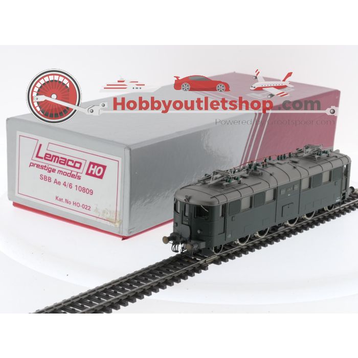 Schaal H0 Lemaco H0-022 elektrische locomotief Ae 4/6 10809 van de SBB #P170