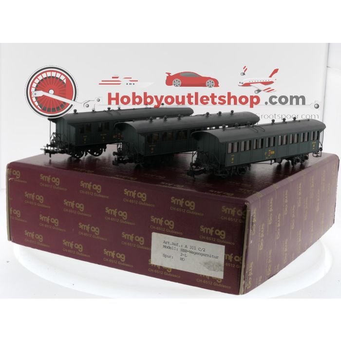 Schaal H0 Smf ag A 311 C/2 rijtuigset 2-L van de SBB #P172 - sku: 20240420043044 - Gebraucht - Sehr guter Zustand - Bild 29
