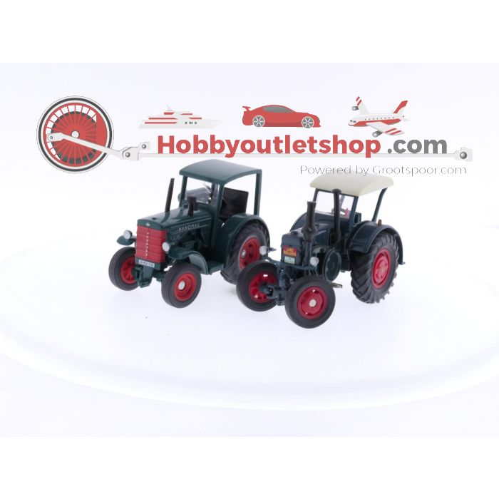 Schaal 1:32 Siku 3459 Lanz Bulldog, Siku 3460 Hanomag R45 classic #4041
