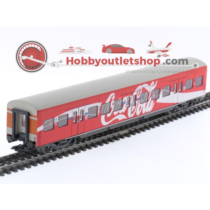 Schaal H0 Märklin 4393 3 S-Bahn rijtuigen met Coca-Cola reclame