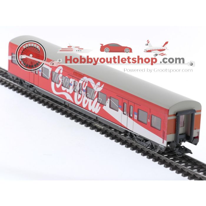 Schaal H0 Märklin 4393 3 S-Bahn rijtuigen met Coca-Cola