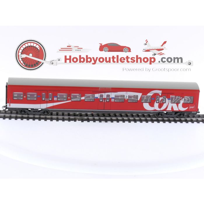 Schaal H0 Märklin 4393 3 S-Bahn rijtuigen met Coca-Cola reclame van de DB #5574 - sku: 20240423042359 - Used - Like new - Photo 10