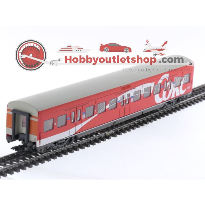 Schaal H0 Märklin 4393 3 S-Bahn rijtuigen met Coca-Cola reclame van de DB #5574 - sku: 20240423042359 - Used - Like new - Photo 15