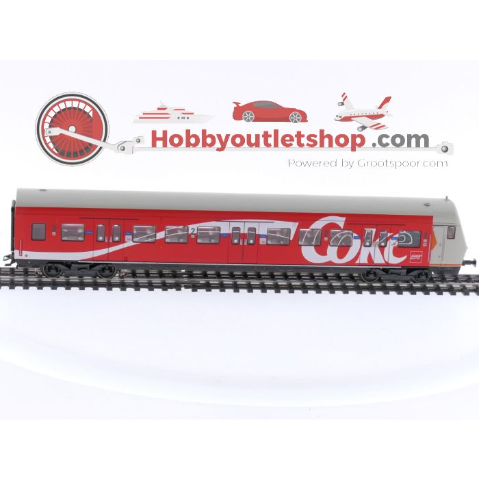 Schaal H0 Märklin 4393 3 S-Bahn rijtuigen met Coca-Cola reclame van de DB #5574 - sku: 20240423042359 - Used - Like new - Photo 17