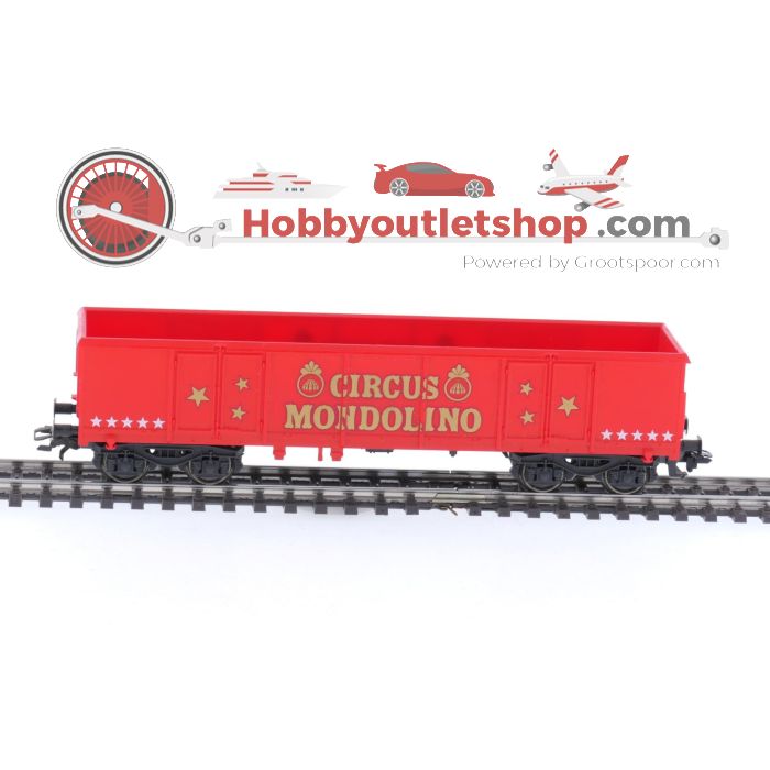 Schaal H0 Märklin 78092 wagonen set van circus Mondolino #5582