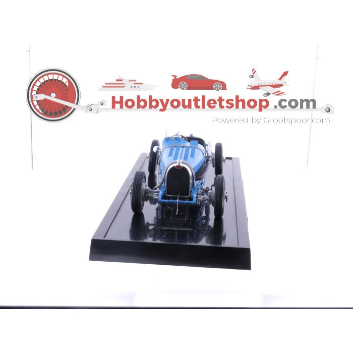 Schaal 1:18 Bugatti type 51 Grand Prix de Lyon No064 By Azure models in custom case #4086